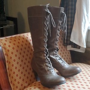 Clark's mid calf boots
